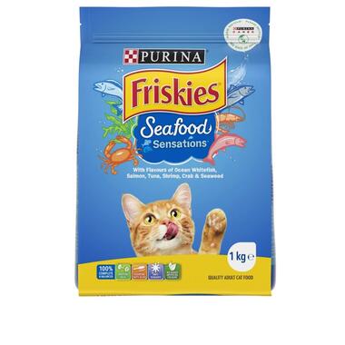 FRISKIES ADULT Seafood Sensations 1kg Purina New Zealand